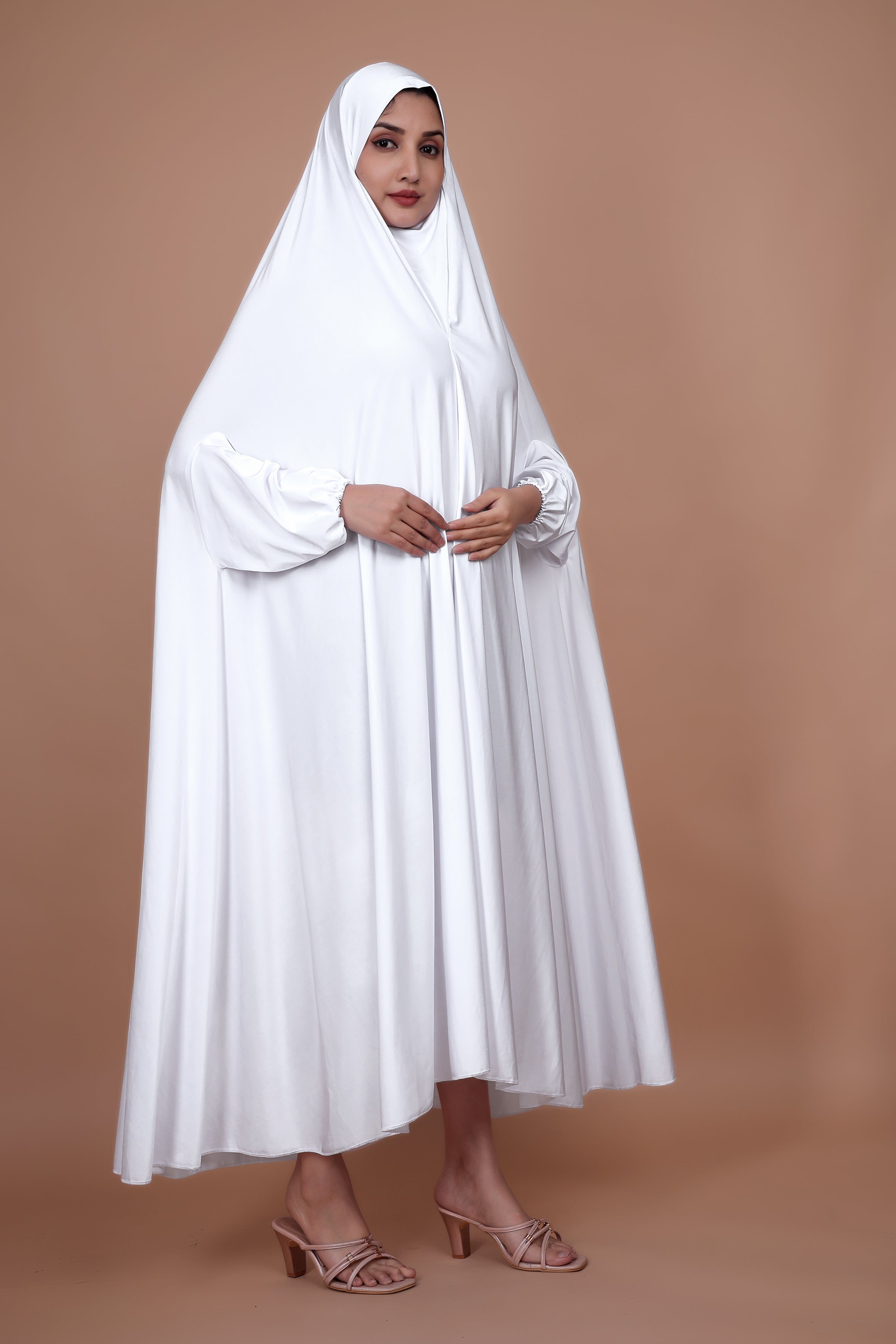 Khimar Or Prayer Makhana - White