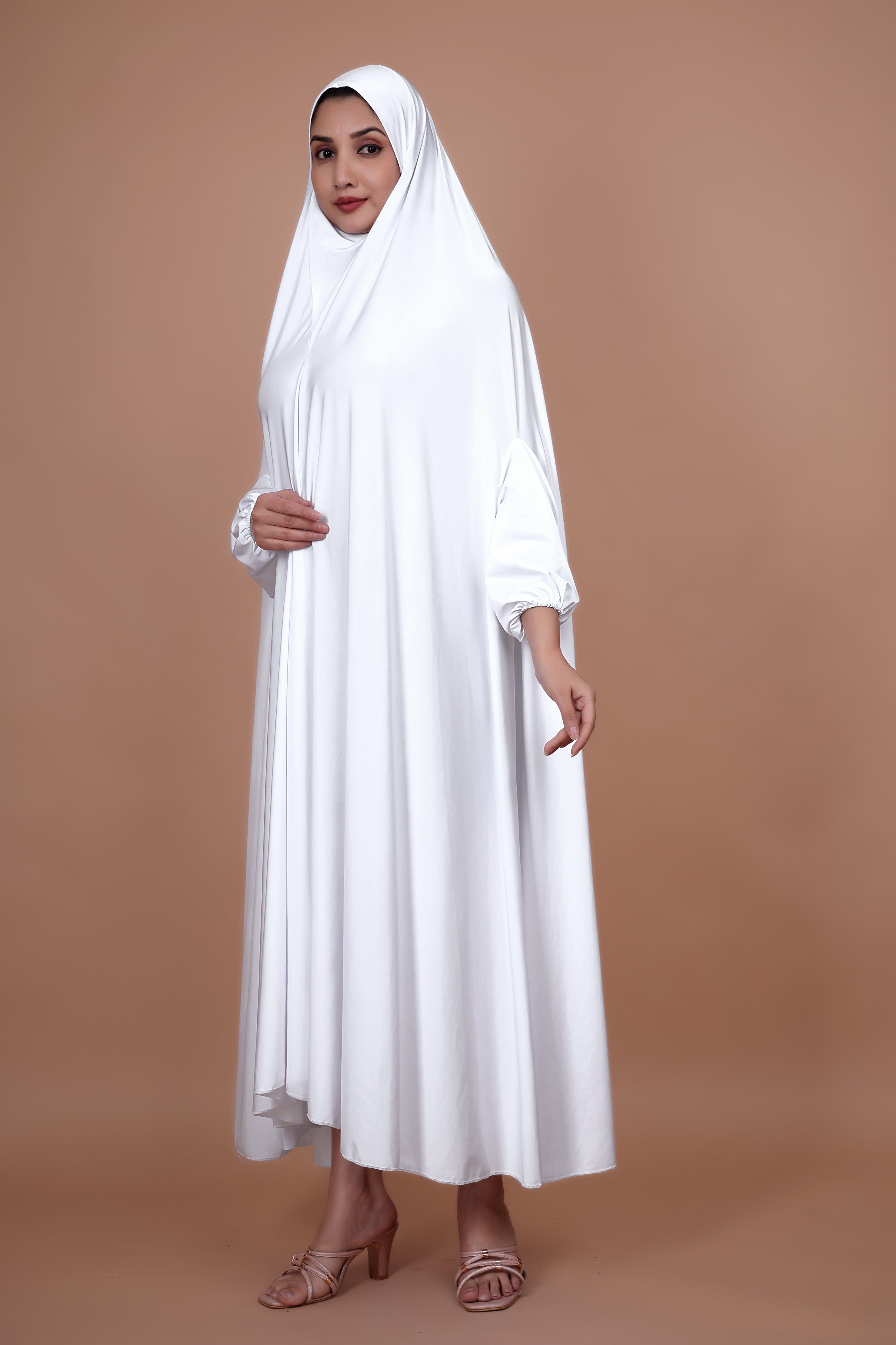 Khimar Or Prayer Makhana - White