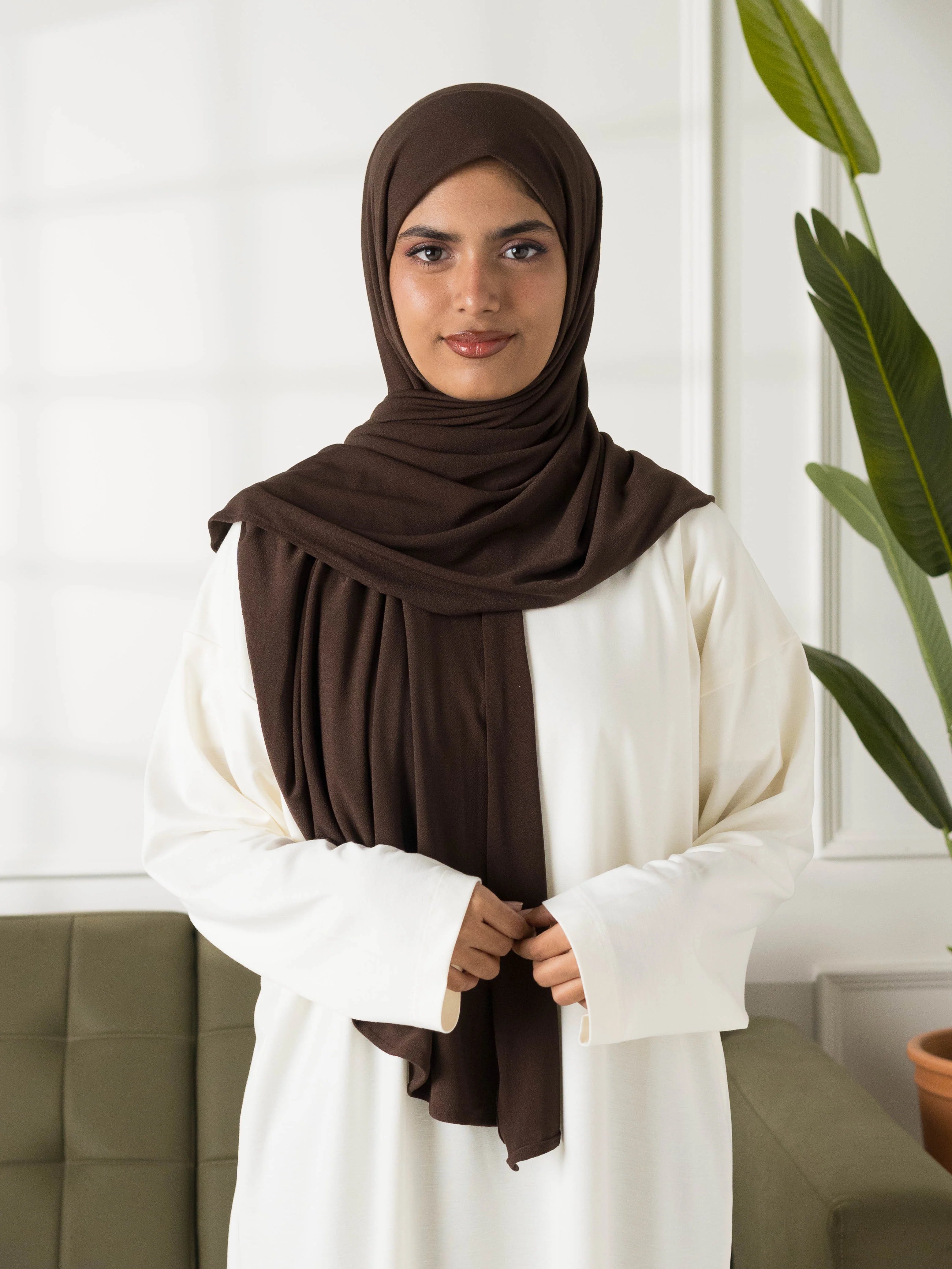 Easy Hijab - Dark Brown